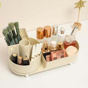 Transform Your Beauty Space with the Rotating Makeup Organizer