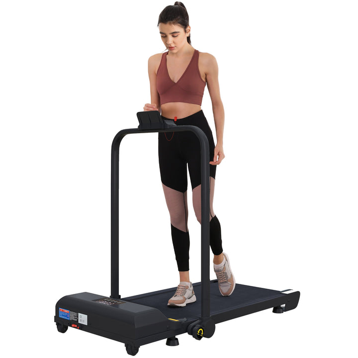 Transform Your Fitness Routine with the 2.5HP Folding Under Desk Walking Pad Treadmill