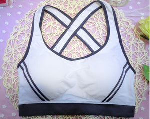 Women Padded Sports Bra Seamless Breathable Yoga Tank Top