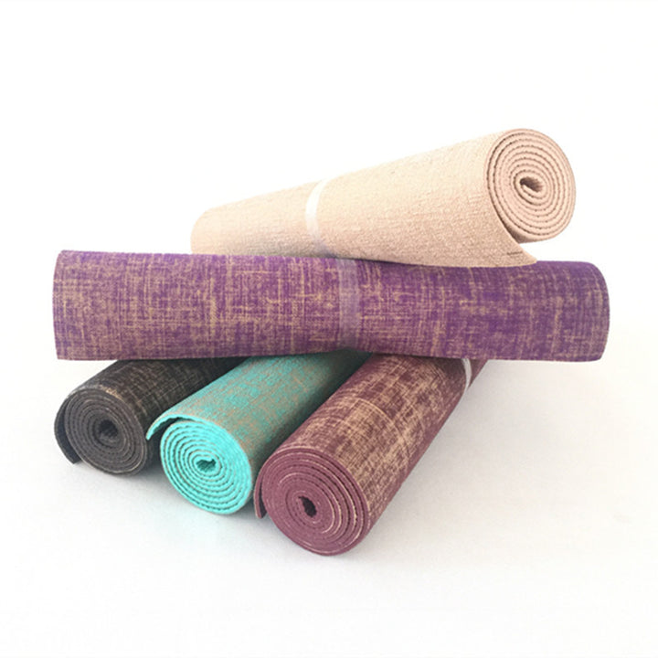 Sackcloth Yoga Mat Fitness Exercise Mat