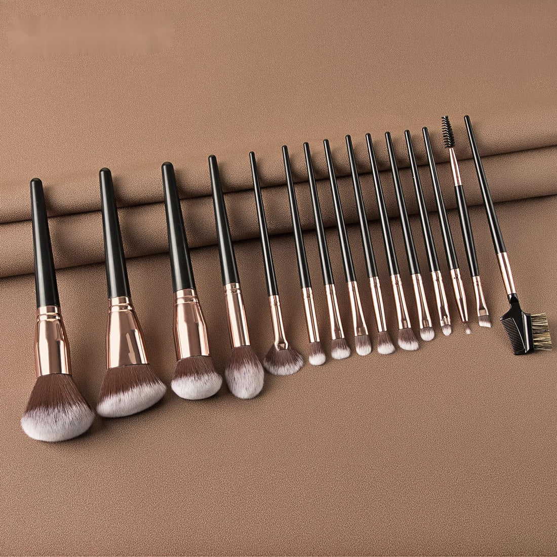 15 Piece Makeup Brush Set Eye Shadow Beauty Tools
