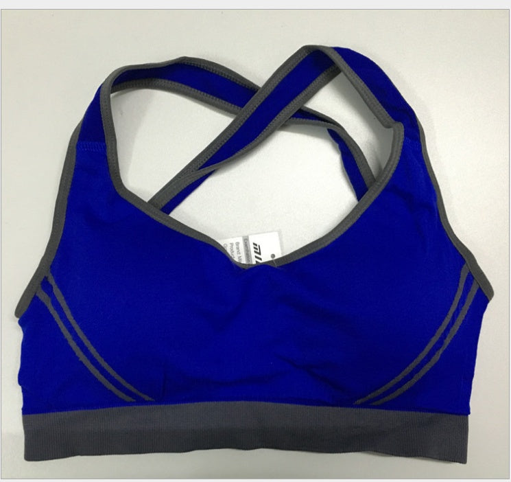 Women Padded Sports Bra Seamless Breathable Yoga Tank Top