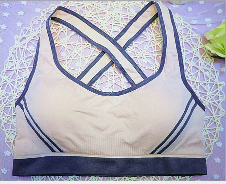 Women Padded Sports Bra Seamless Breathable Yoga Tank Top