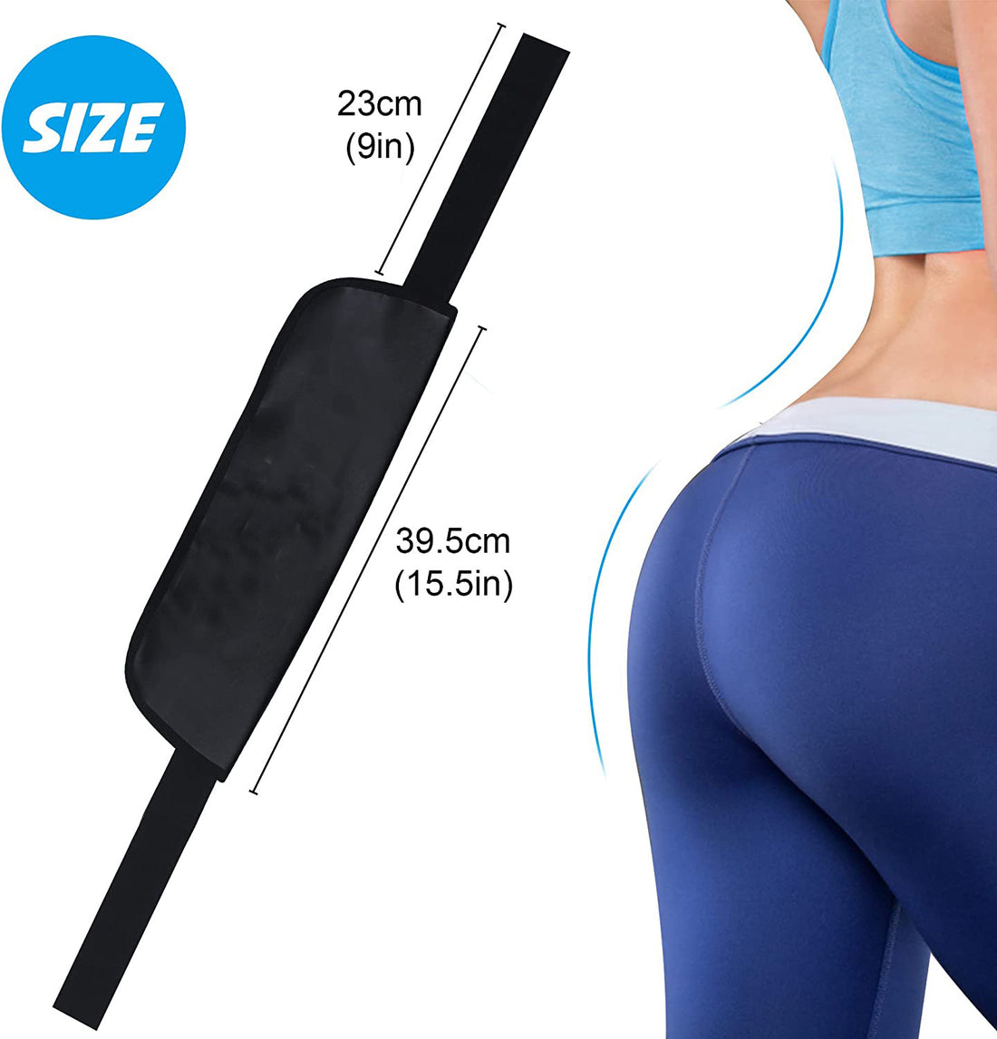 Hip Thrust Belt Glute Bridge Workout Pad