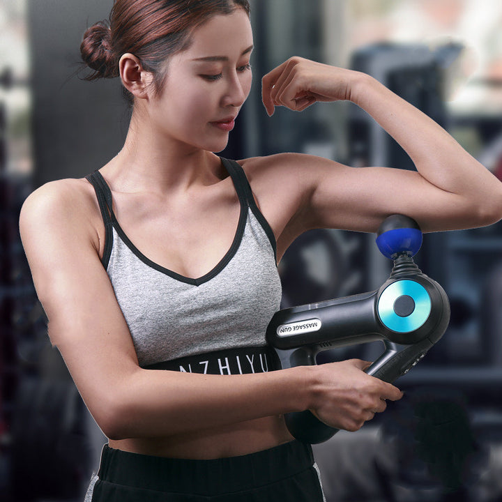 Triangle Fascia Massage Gun Electric Muscle Relaxer