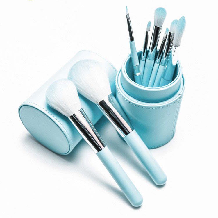 8-Piece Makeup Brush Set Eyeshadow Blush Foundation Tools