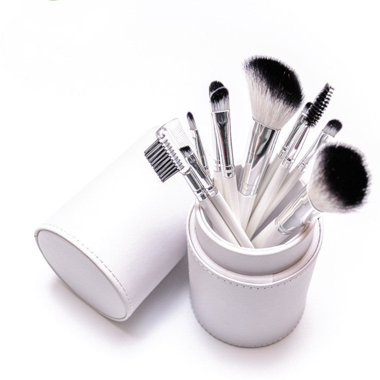 8-Piece Makeup Brush Set Eyeshadow Blush Foundation Tools