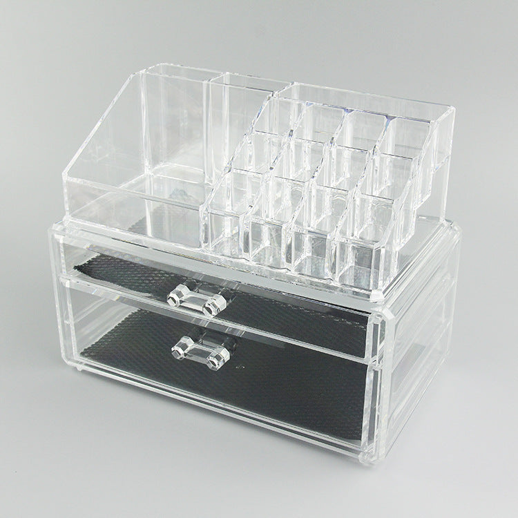 Clear Acrylic Makeup Storage Organizer Cosmetic Case Holder