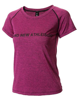Women Yoga Sports Short Sleeve Moisture Wicking Gym Top