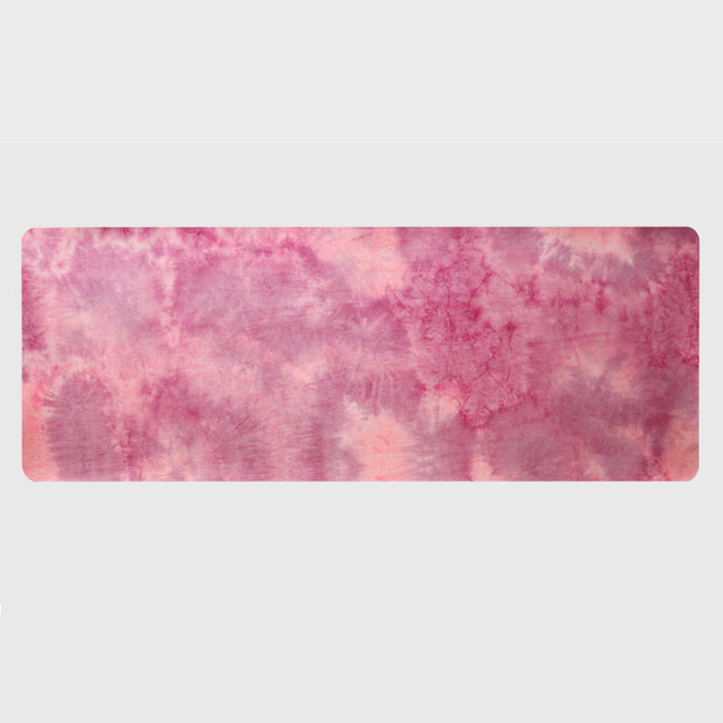Tie-Dye Natural Rubber Suede Yoga Mat