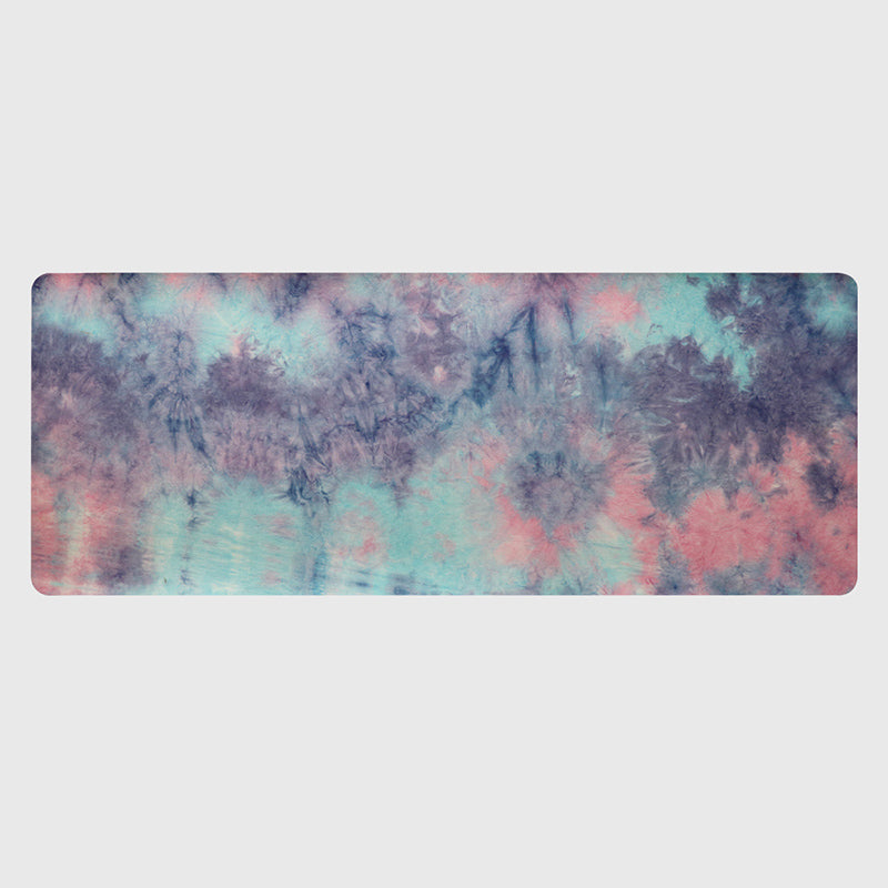 Tie-Dye Natural Rubber Suede Yoga Mat