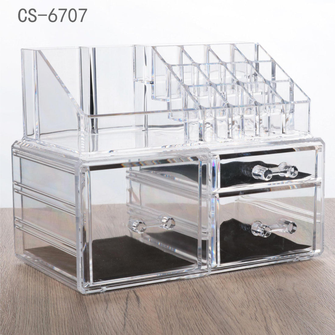 Makeup Brush Storage Drawer Desktop Organizer Dressing Table Storage Box