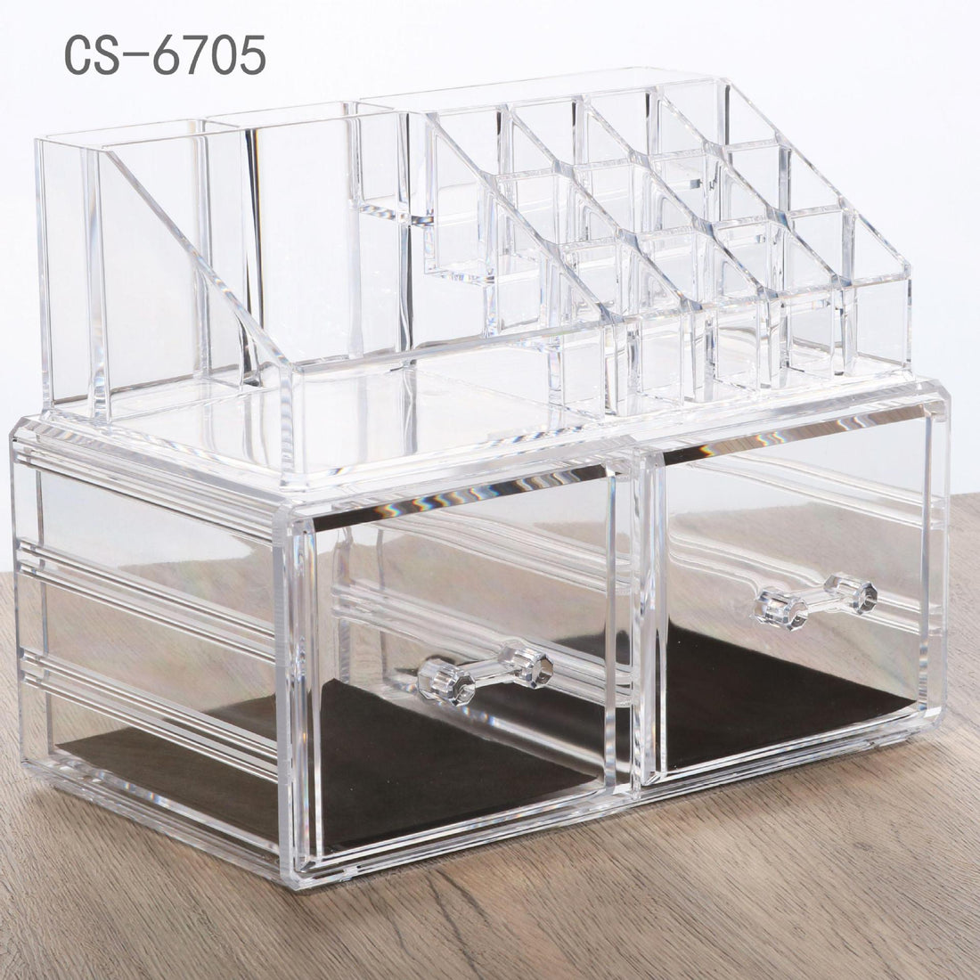 Makeup Brush Storage Drawer Desktop Organizer Dressing Table Storage Box