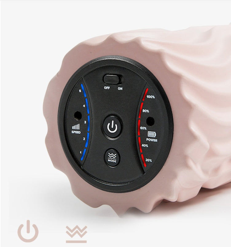 Electric Foam Muscle Massage Roller Stick