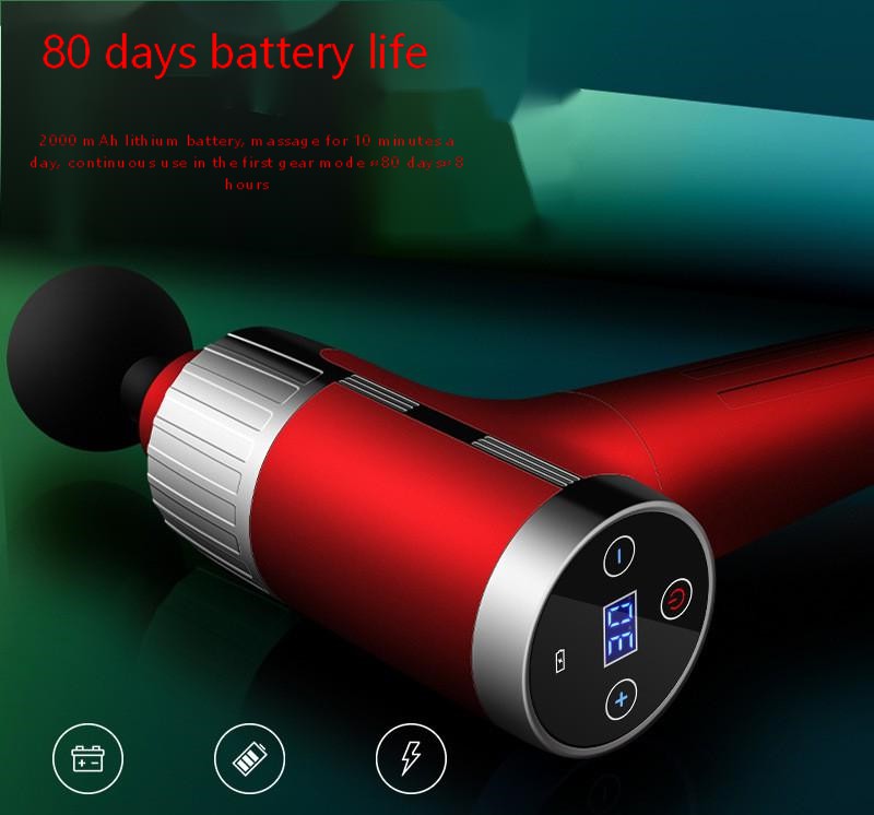 Mini Electric Fascia Massage Gun Muscle Relaxer Device