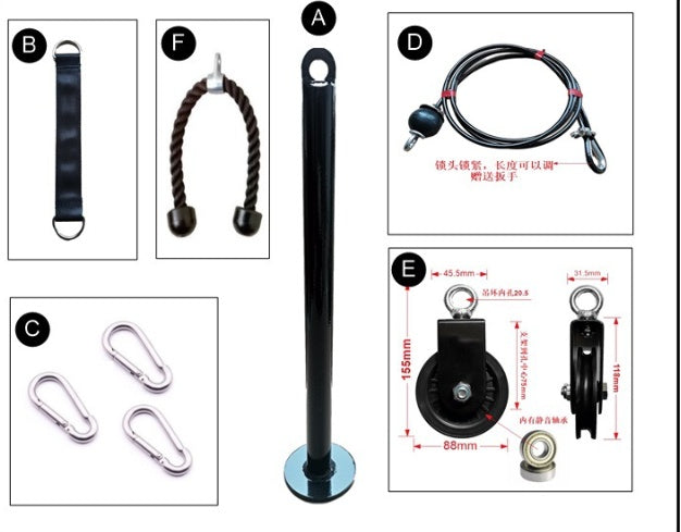 Portable Fitness Equipment Set