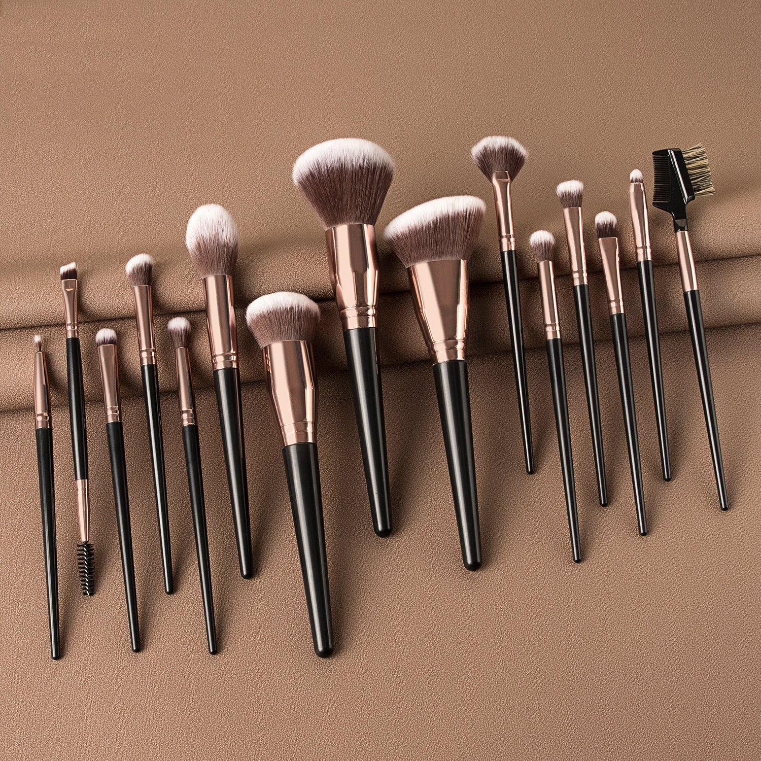 15 Piece Makeup Brush Set Eye Shadow Beauty Tools