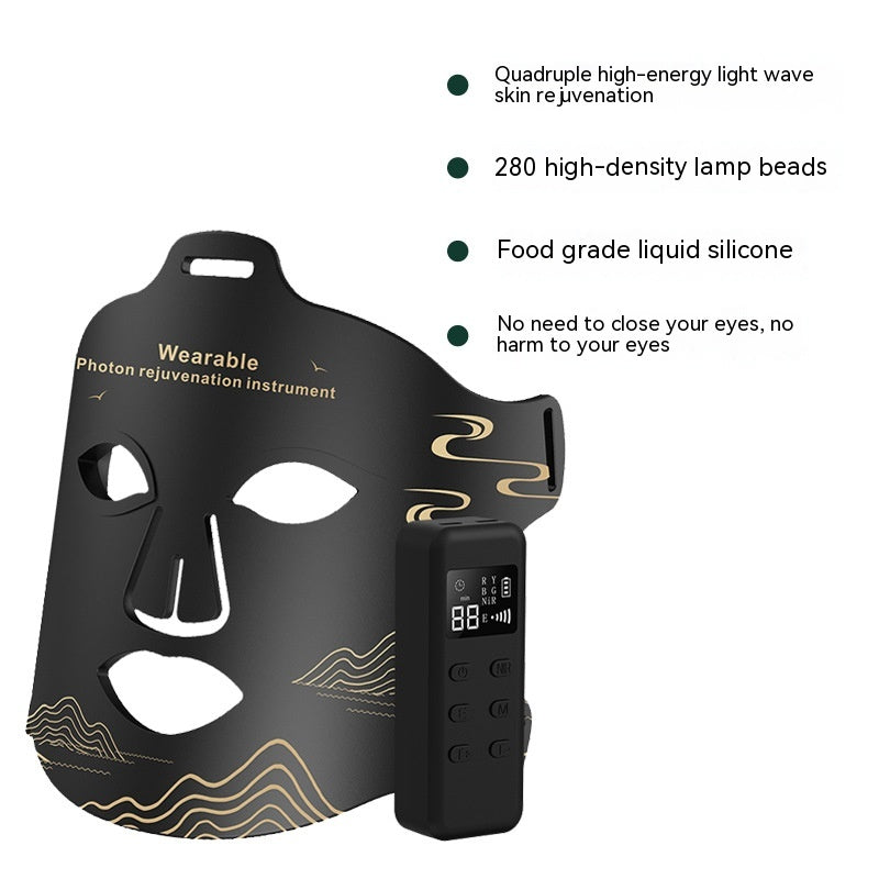 Infrared LED Phototherapy Face Beauty Mask