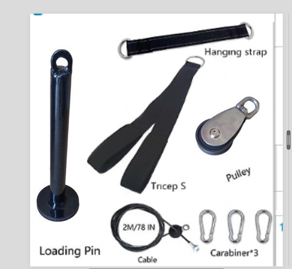 Portable Fitness Equipment Set