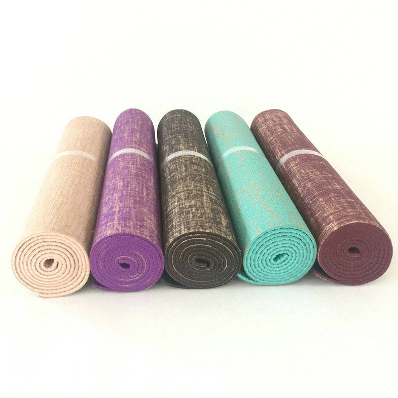 Sackcloth Yoga Mat Fitness Exercise Mat