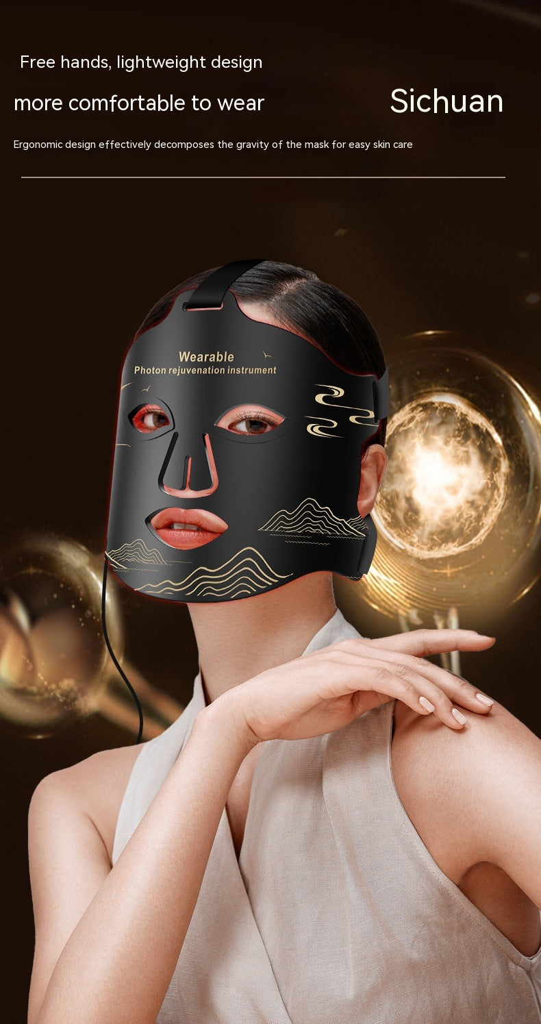 Infrared LED Phototherapy Face Beauty Mask