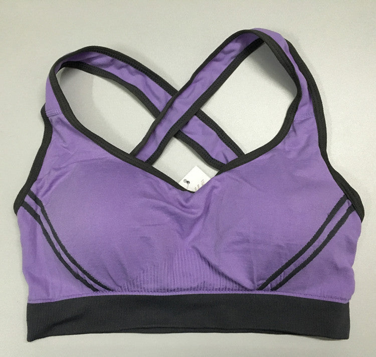 Women Padded Sports Bra Seamless Breathable Yoga Tank Top
