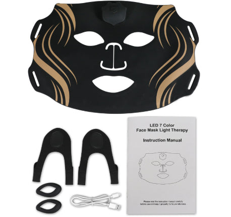 IPL Red Light Silicone Facial LED Beauty Mask Device