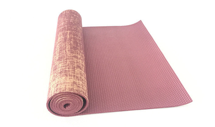 Sackcloth Yoga Mat Fitness Exercise Mat