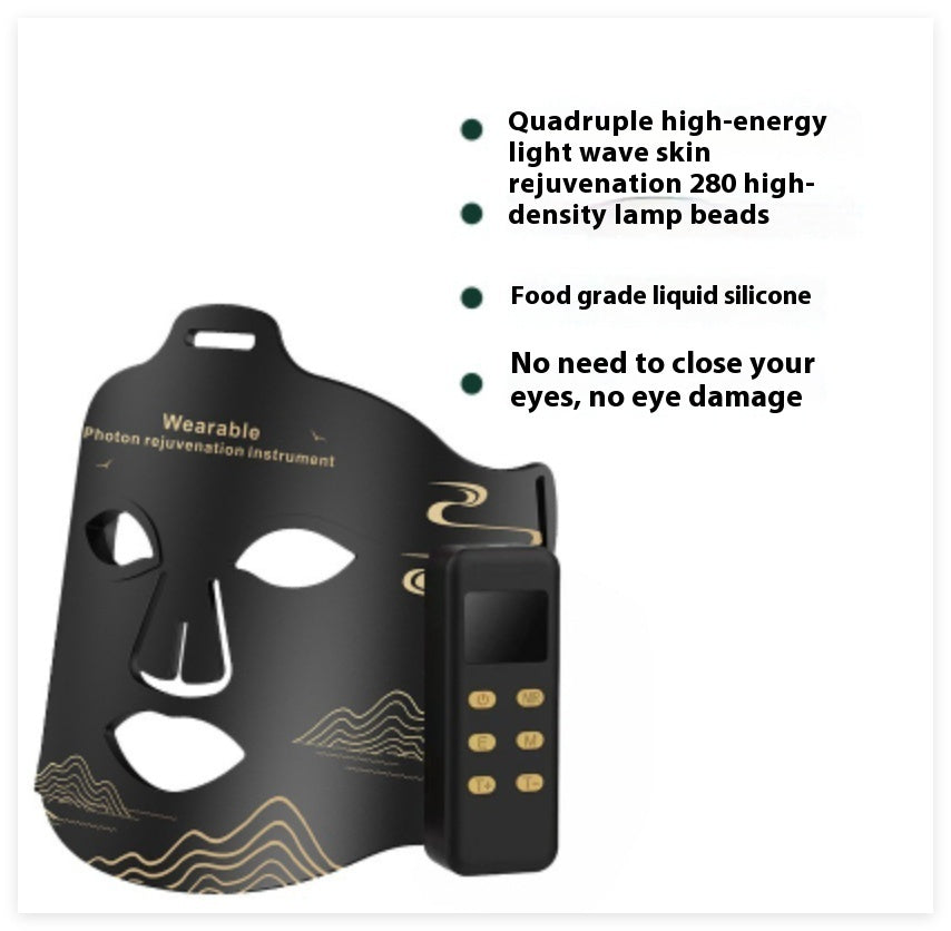 Infrared LED Phototherapy Face Beauty Mask