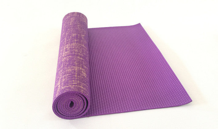 Sackcloth Yoga Mat Fitness Exercise Mat
