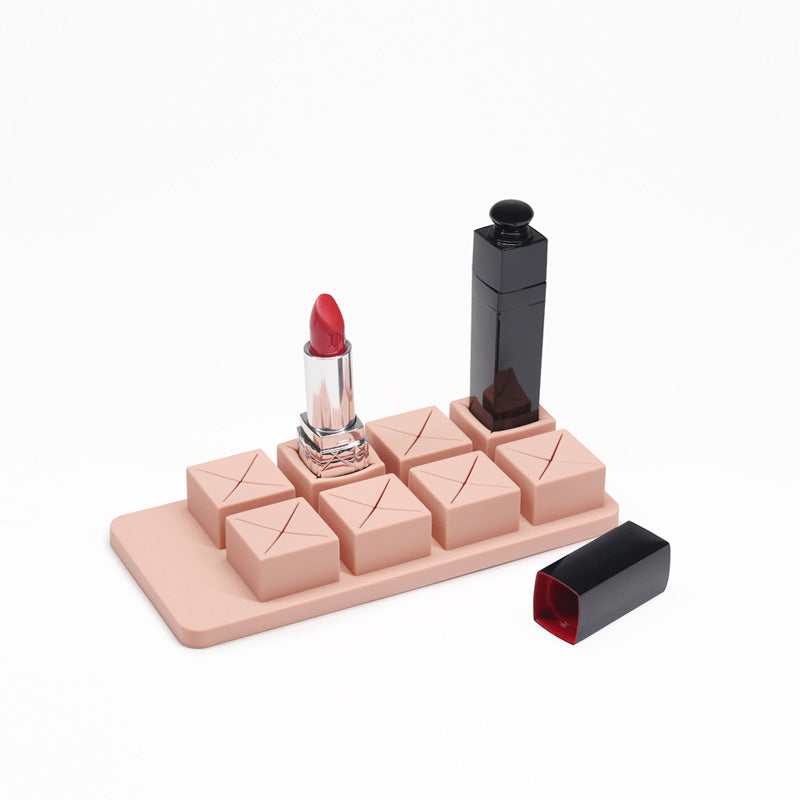Chocolate Style Makeup Organizer Box Lipstick Cosmetic Storage Container