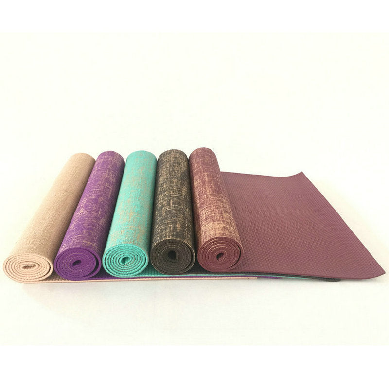 Sackcloth Yoga Mat Fitness Exercise Mat
