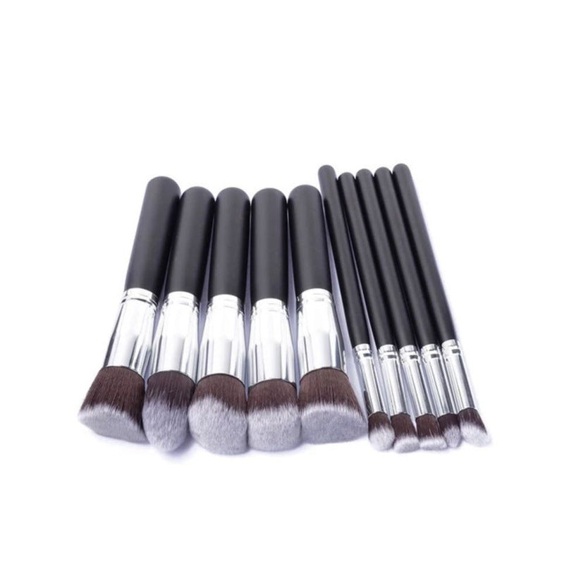 Makeup Brush Suit Portable Models Wooden Handle Beauty Tools