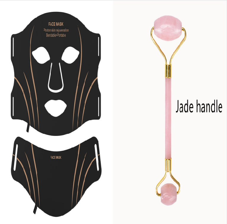 IPL Red Light Silicone Facial LED Beauty Mask Device