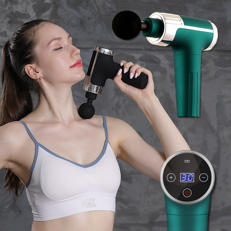 Mini Electric Fascia Massage Gun Muscle Relaxer Device