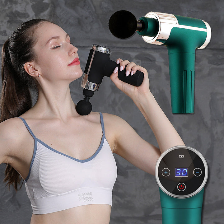 Mini Electric Fascia Massage Gun Muscle Relaxer Device