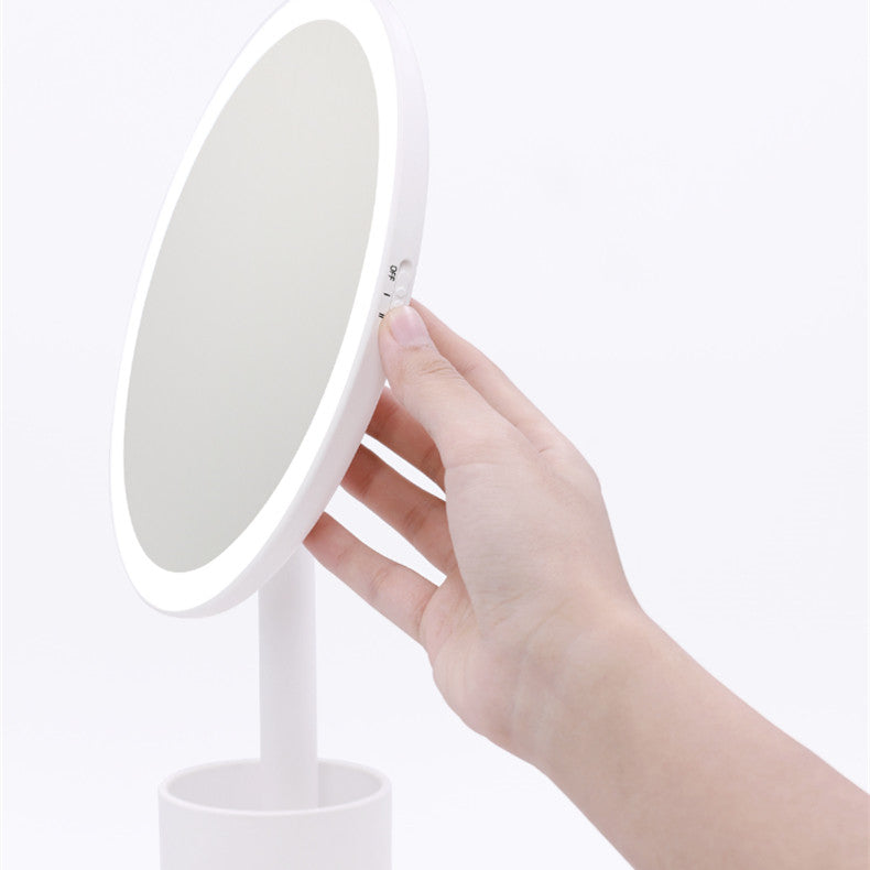 Makeup Mirror Storage Box Cosmetic Organizer Case