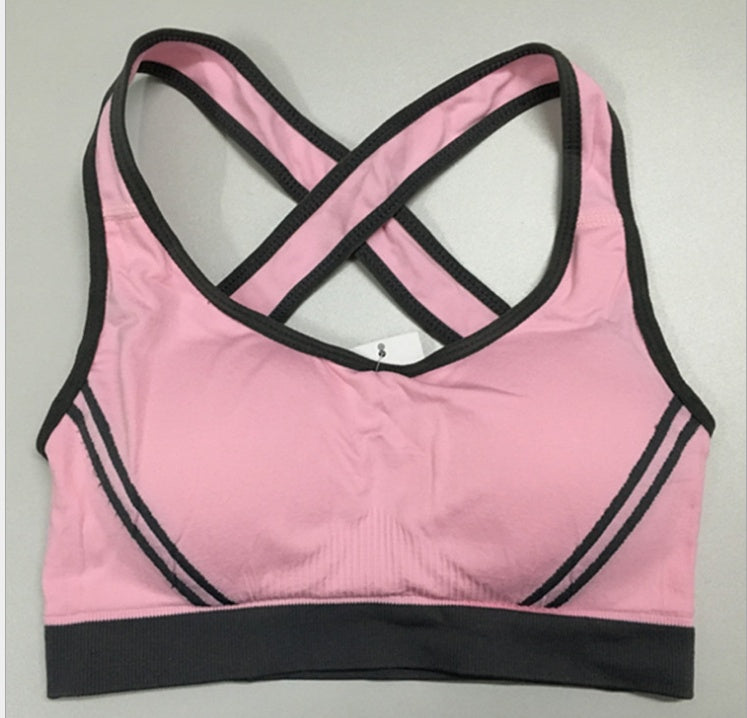 Women Padded Sports Bra Seamless Breathable Yoga Tank Top