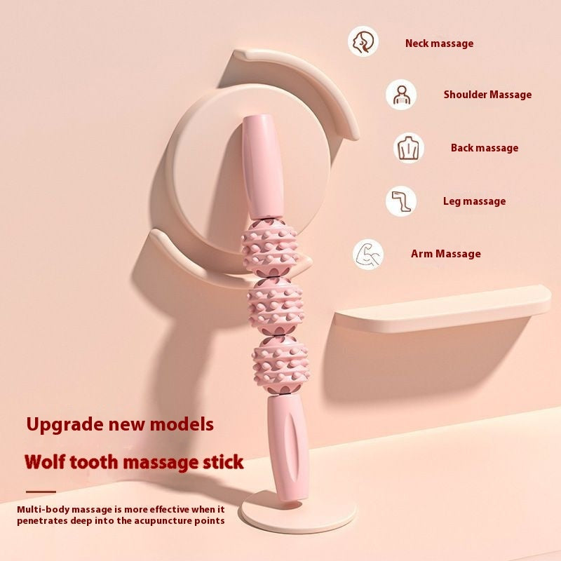 Spiked Foam Roller Muscle Massage Fitness Tool