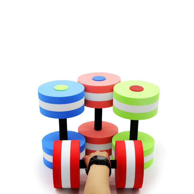 2Pcs EVA Water Aerobics Swimming Dumbbells