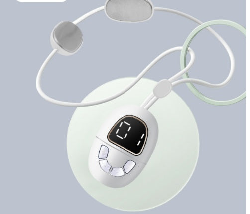 Mini Neck Massager Cervical Spine Pulse Heat Therapy Device