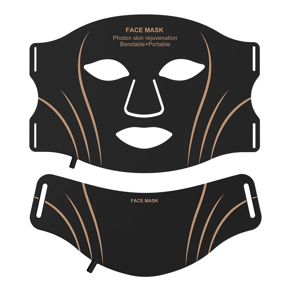 IPL Red Light Silicone Facial LED Beauty Mask Device
