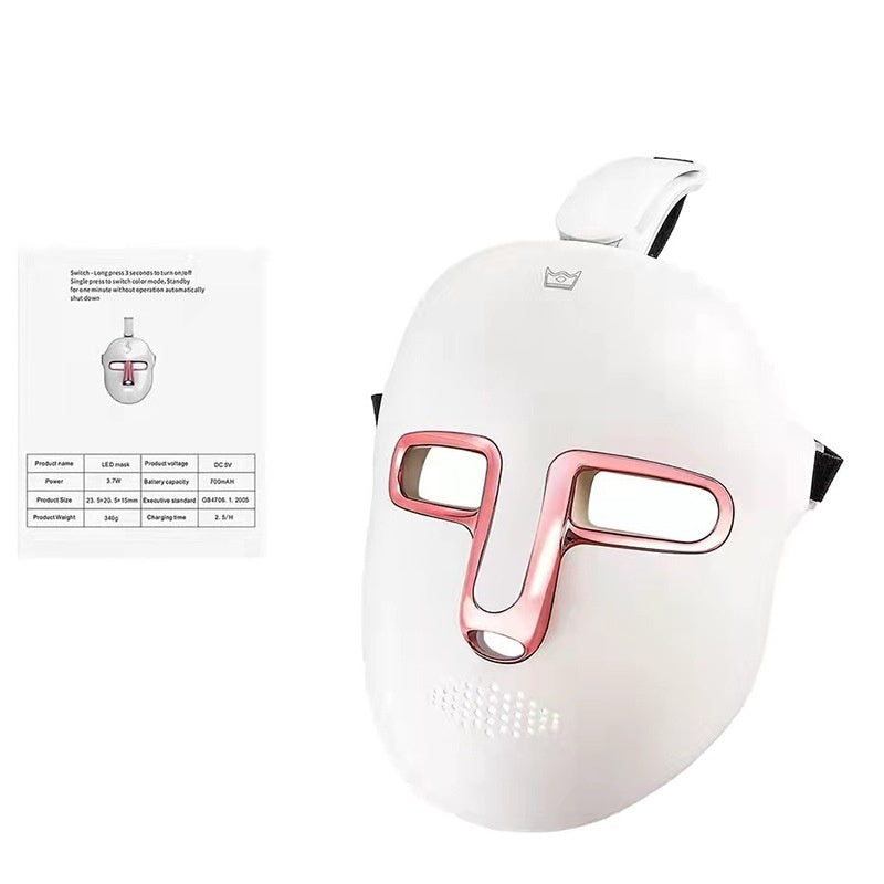 IPL Red Light Silicone Facial LED Beauty Mask Device