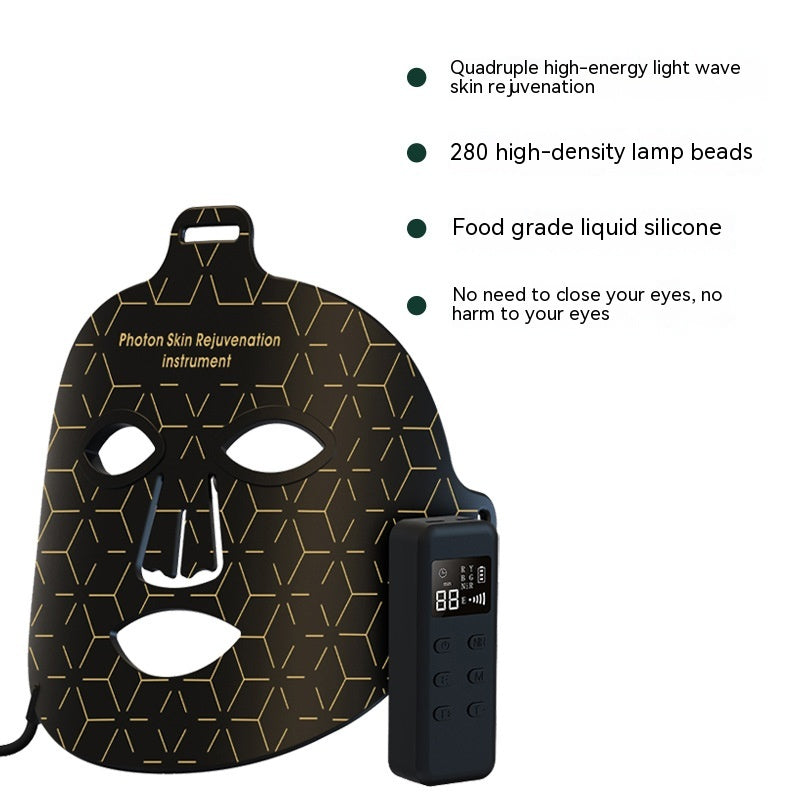 Infrared LED Phototherapy Face Beauty Mask