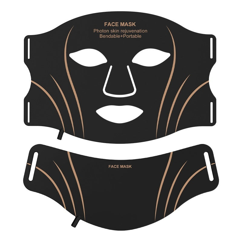 IPL Red Light Silicone Facial LED Beauty Mask Device