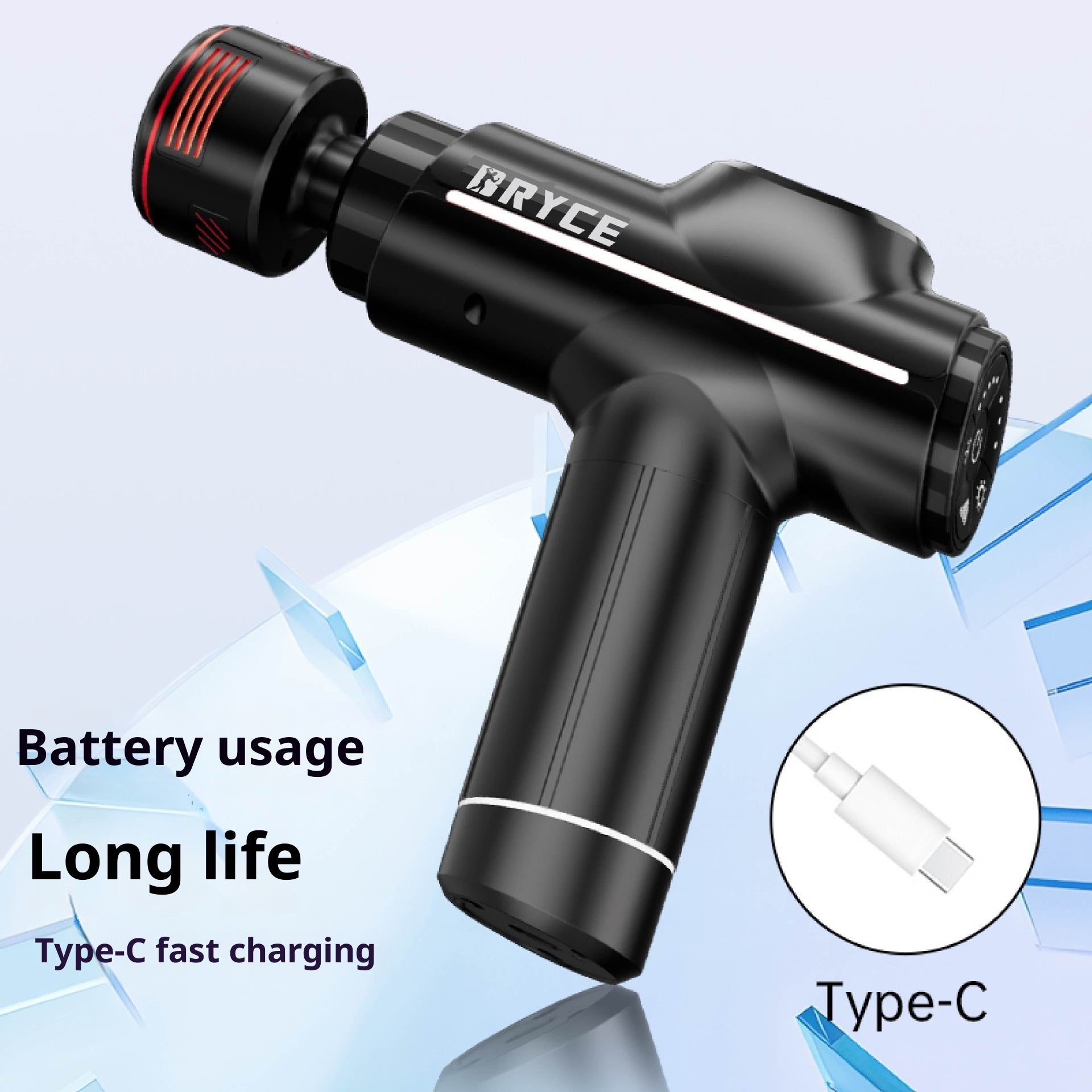 Hot And Cold Massage Gun Brushless High Power Low Noise