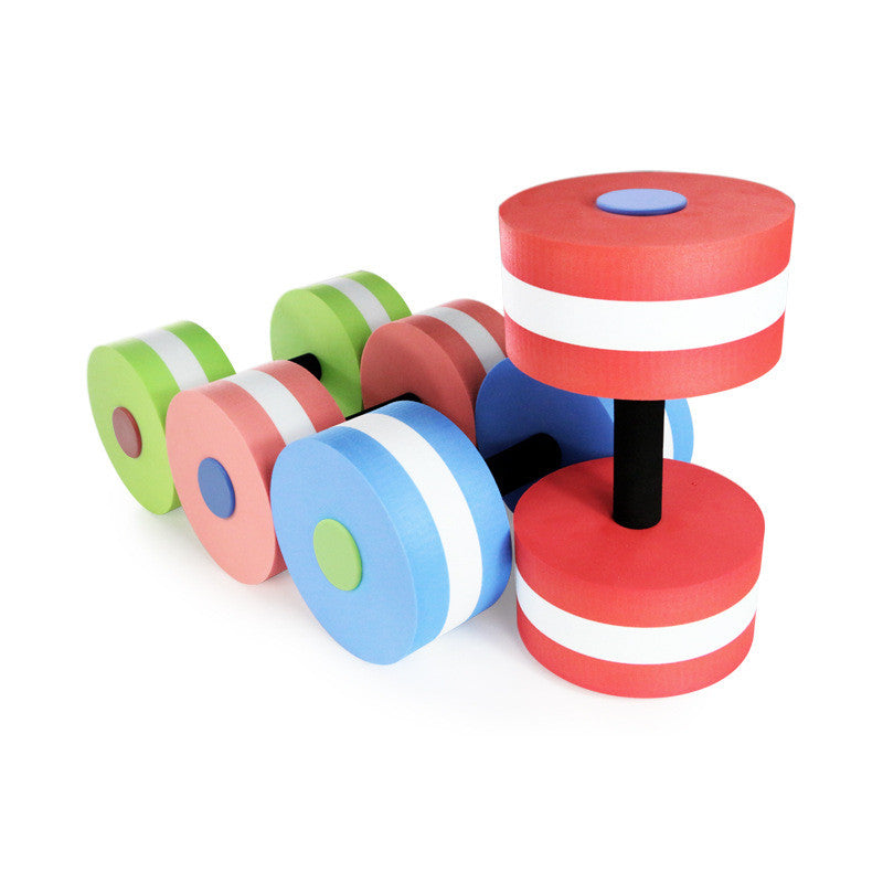 2Pcs EVA Water Aerobics Swimming Dumbbells