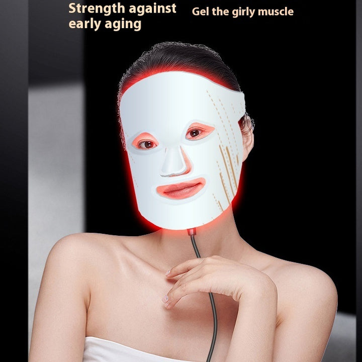 Silicone LED Photon Skin Rejuvenation Beauty Mask